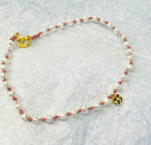 Load image into Gallery viewer, Joy bracelet, cultured pearls, 18K gold plated