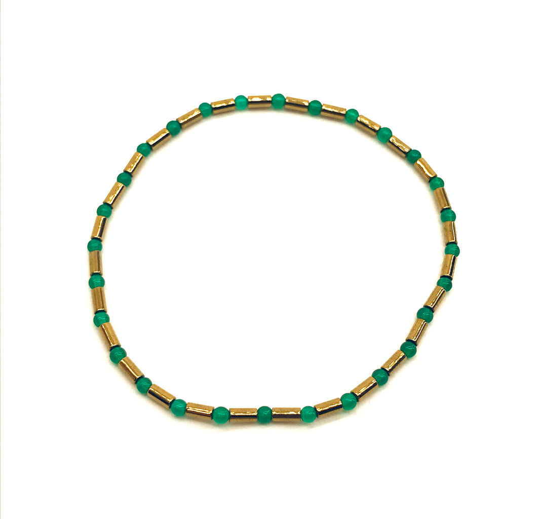 petit Mala Agates vertes
